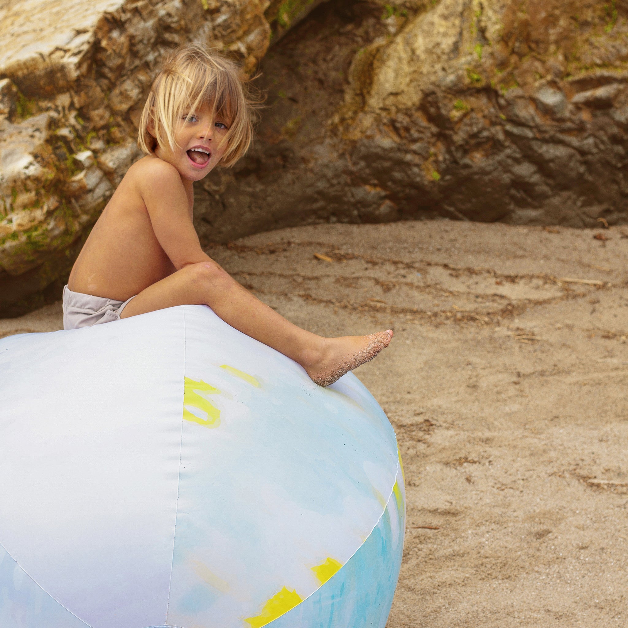 Ballon de plage gonflable XL | Sorbet Tie-Dye