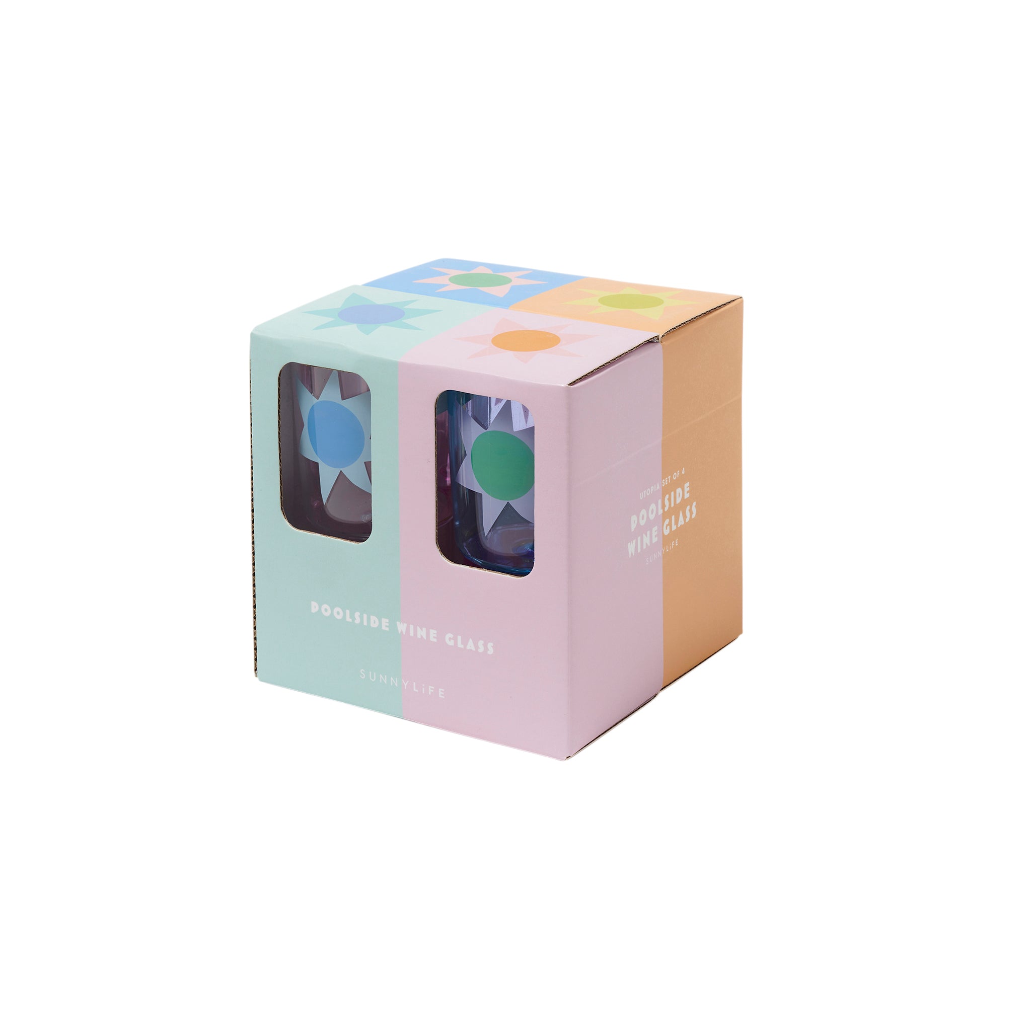 Poolside Wine Glass - Utopia Multi