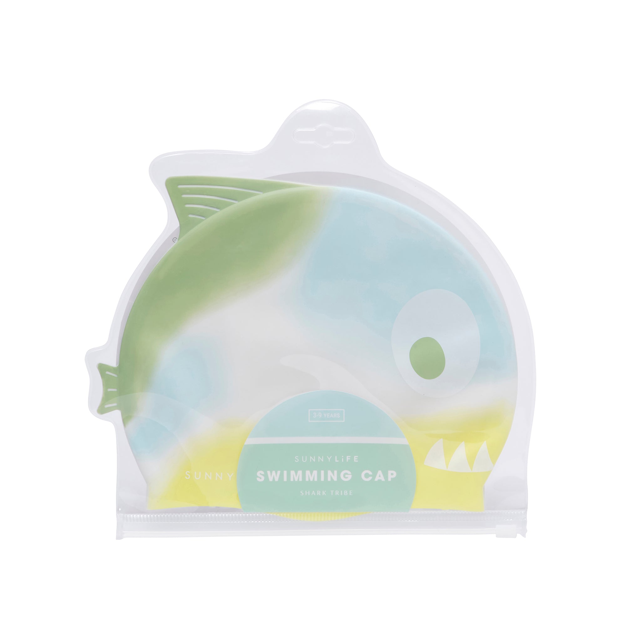 Bonnet de bain en forme | Shark Tribe Kaki Ombre