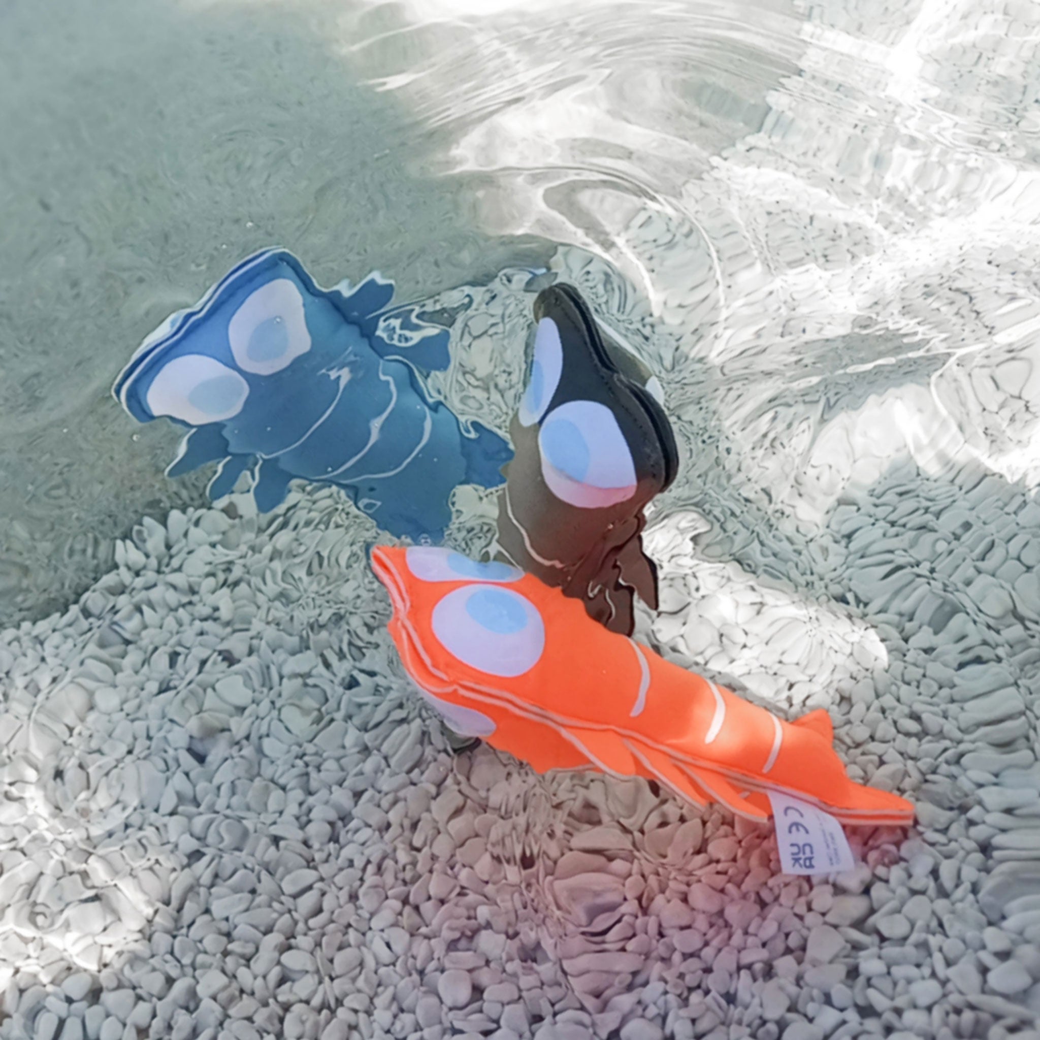 Dive Buddies | Sonny the Sea Creature Blue Neon Orange