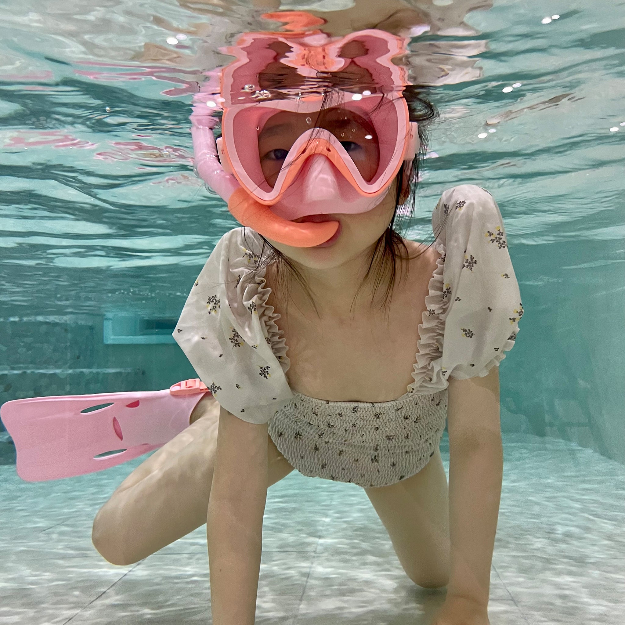 Kids Dive Set Medium | Sea Seeker Strawberry