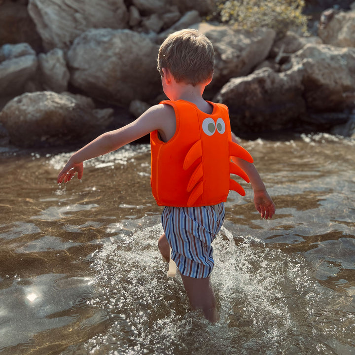 Swim Vest 3-6 EU | Sonny the Sea Creature Neon Orange