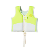 Schwimmweste 1-2 EU | Shark Tribe Blue Neon Citrus