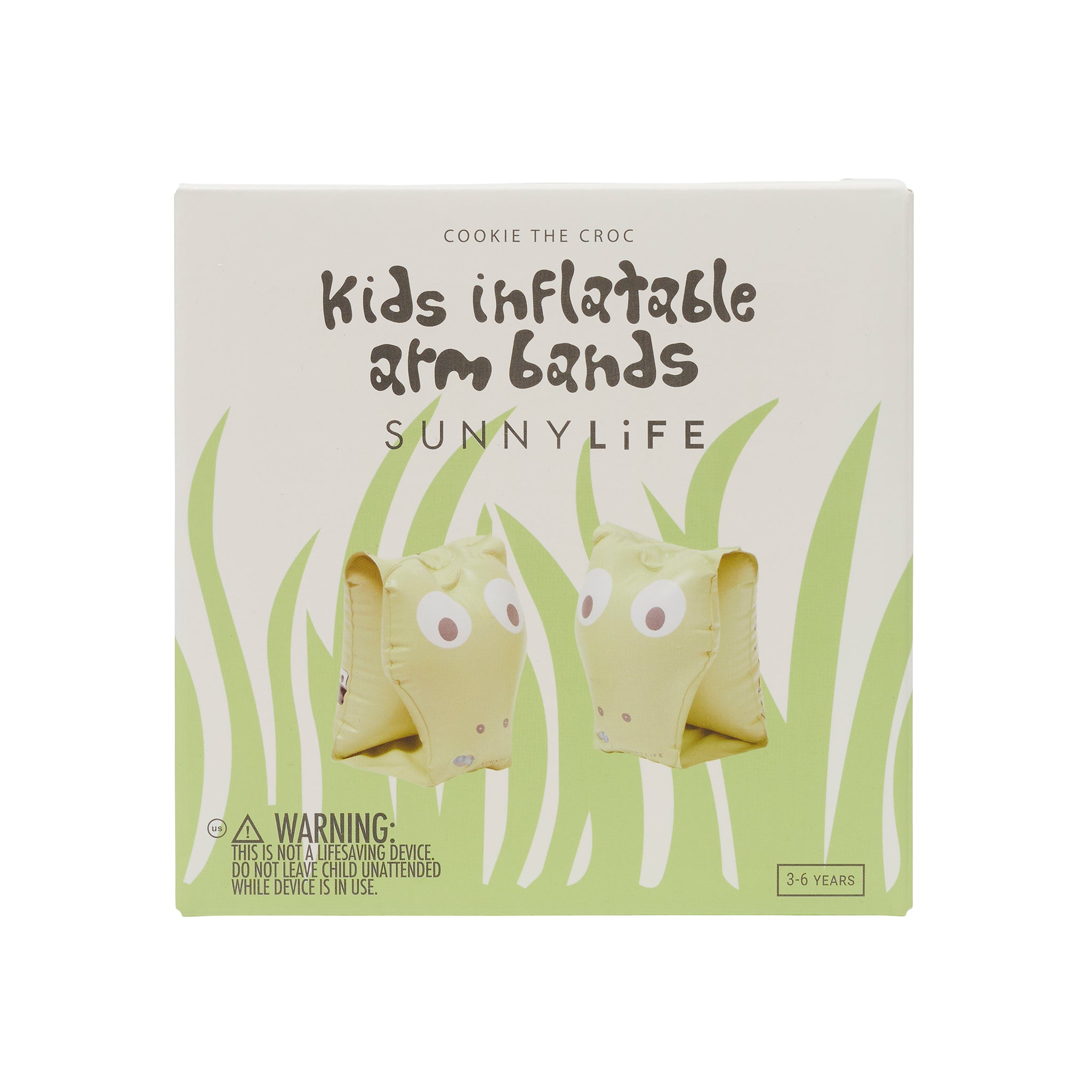 Kids Inflatable Arm Bands - Cookie the Croc