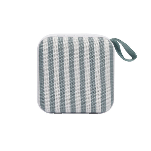 Portable Travel Speaker - The Vacay Olive Stripe