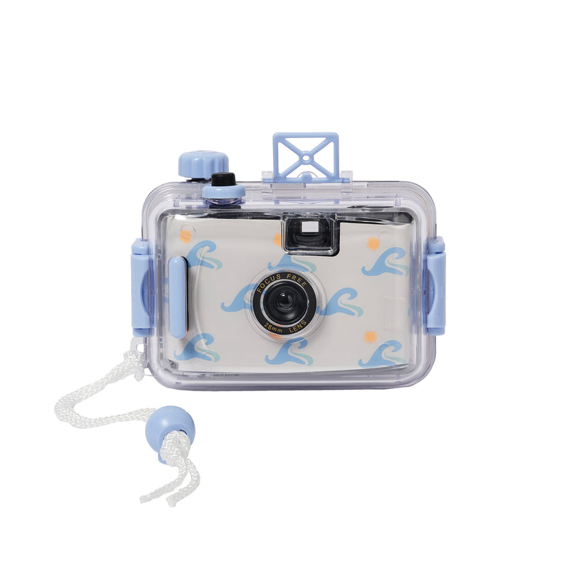 Caméra sous-marine - Sammy la mouette Vague bleue