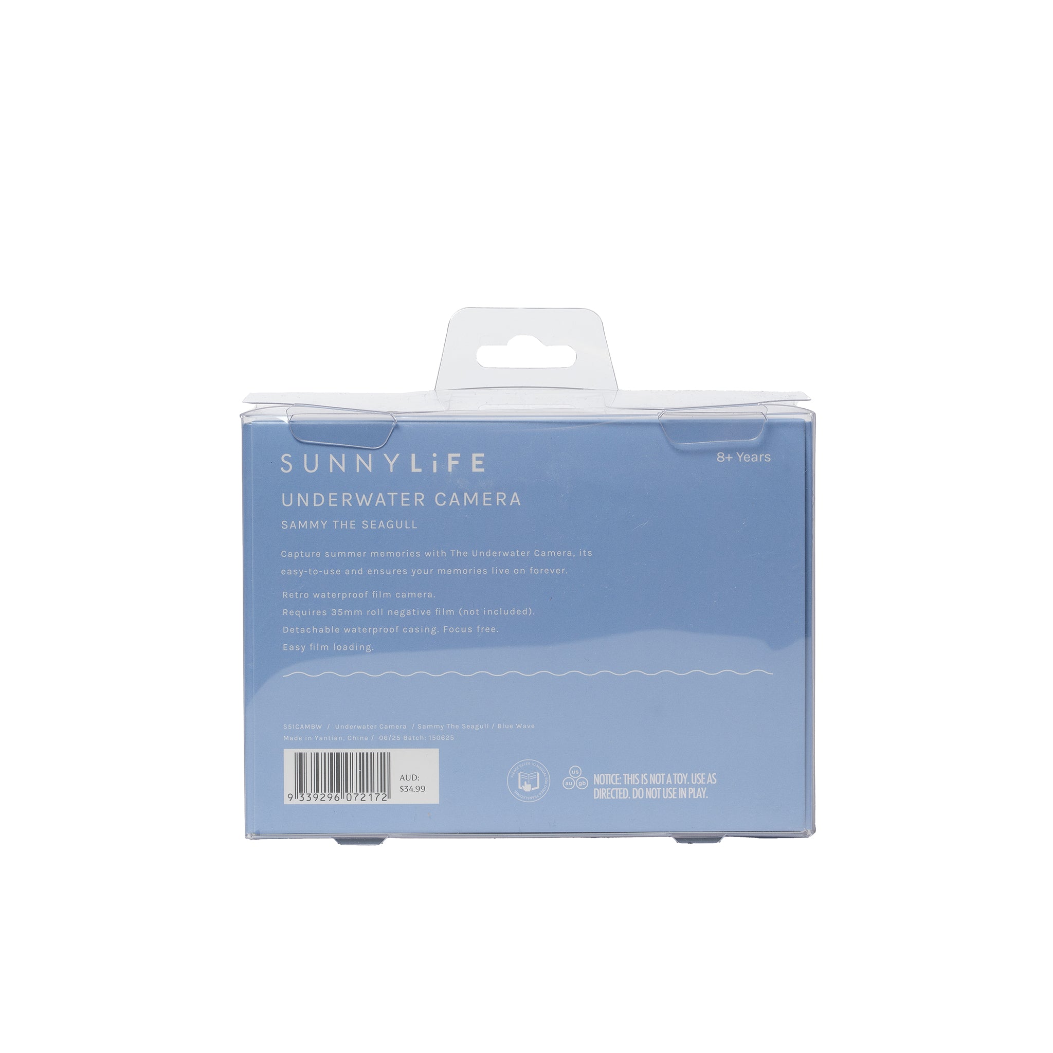 Underwater Camera - Sammy the Seagull Blue Wave