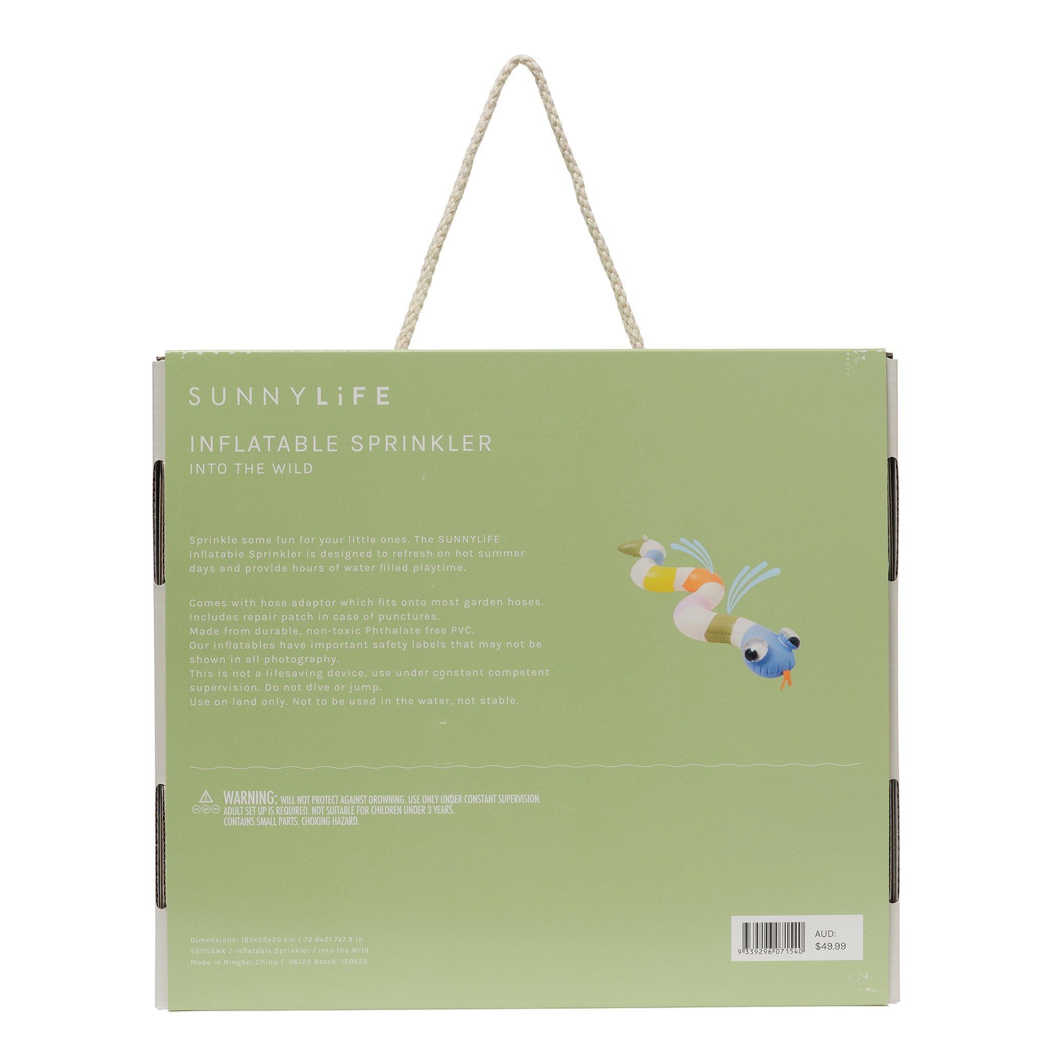 Inflatable Sprinkler - Into the Wild