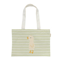 Canvas Beach Bag - Dex the Duck