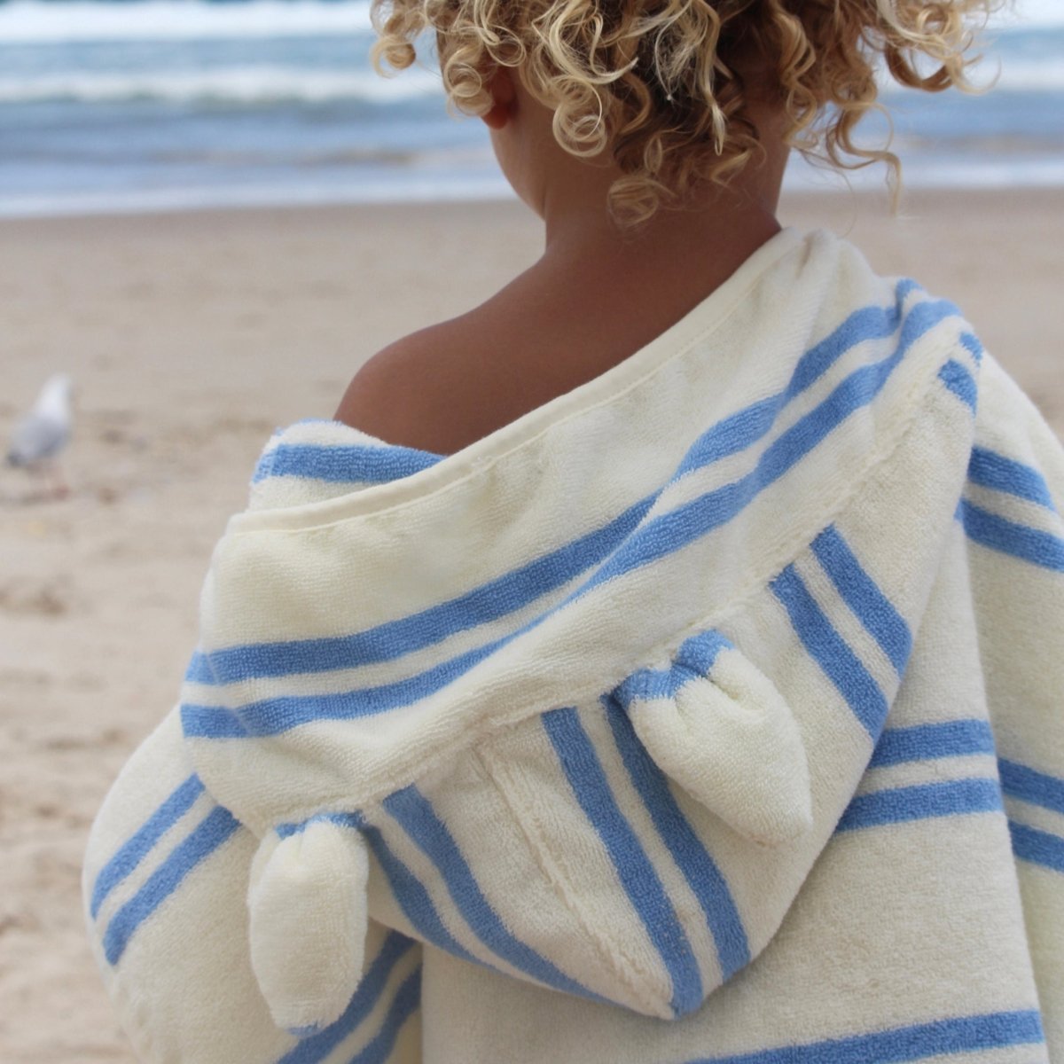 Kids Character Hooded Towel - Sammy the Seagull - SUNNYLiFE EU