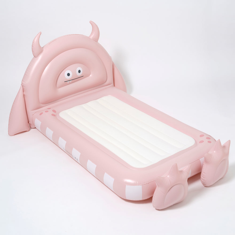 Kids Sleepover Bed | Monster Pink