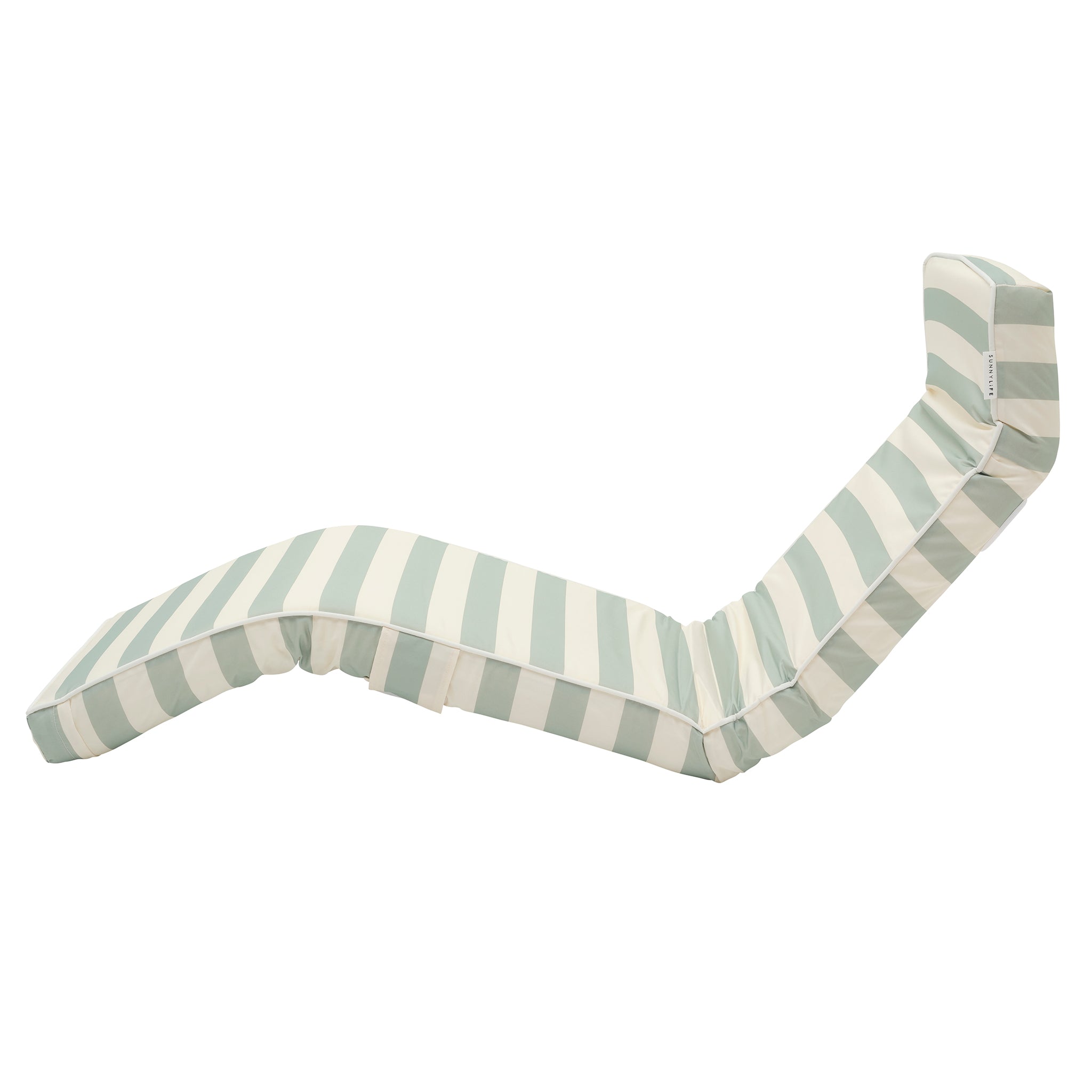 The Lounger Chair - Sea Sage Stripe