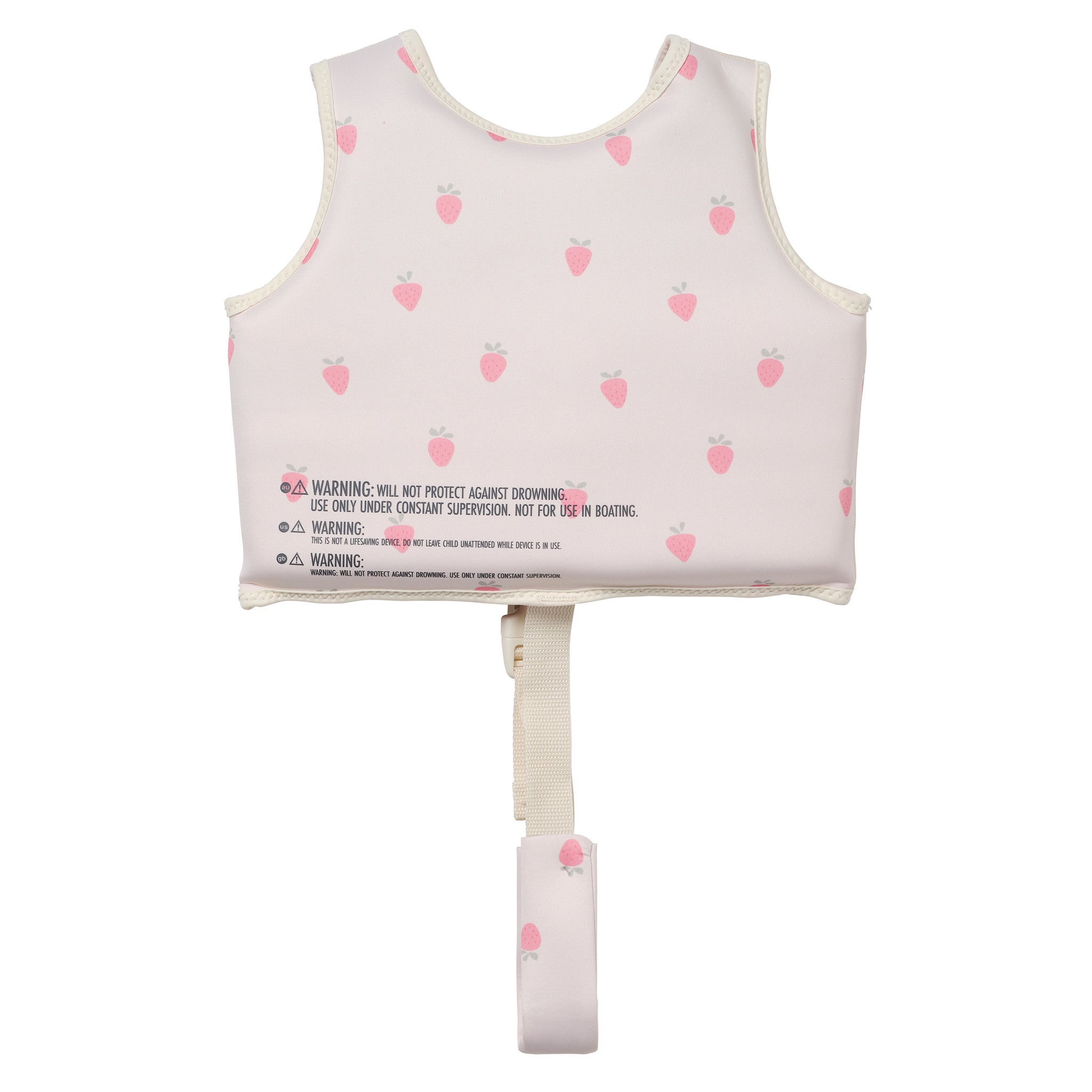 Kids Swim Vest 2-3 - Strawberry Sunshine