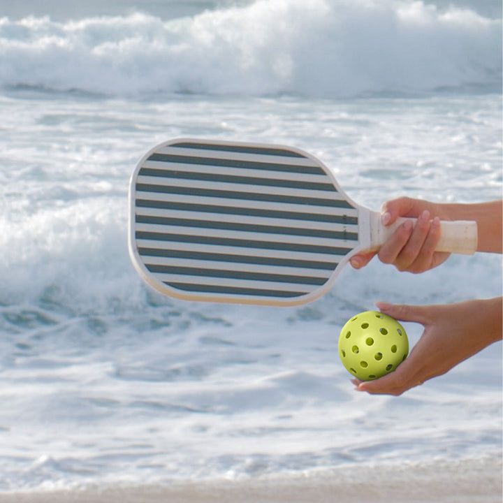 Wooden Pickle Ball Set | The Vacay Olive W