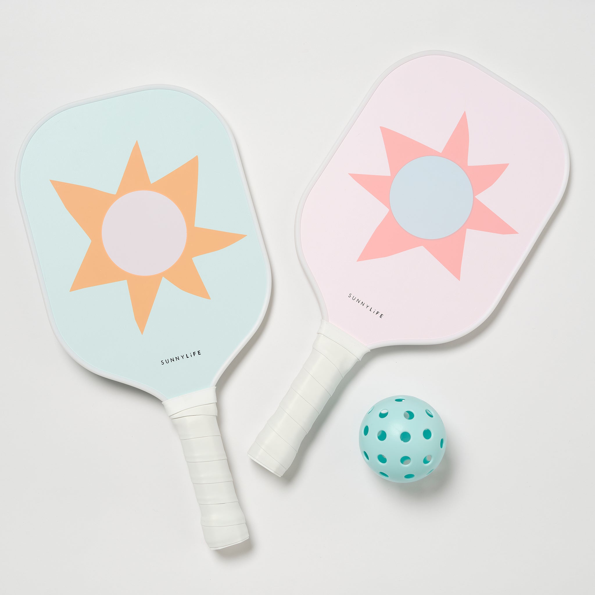 Wooden Pickle Ball Set | Rio Sun Multi W