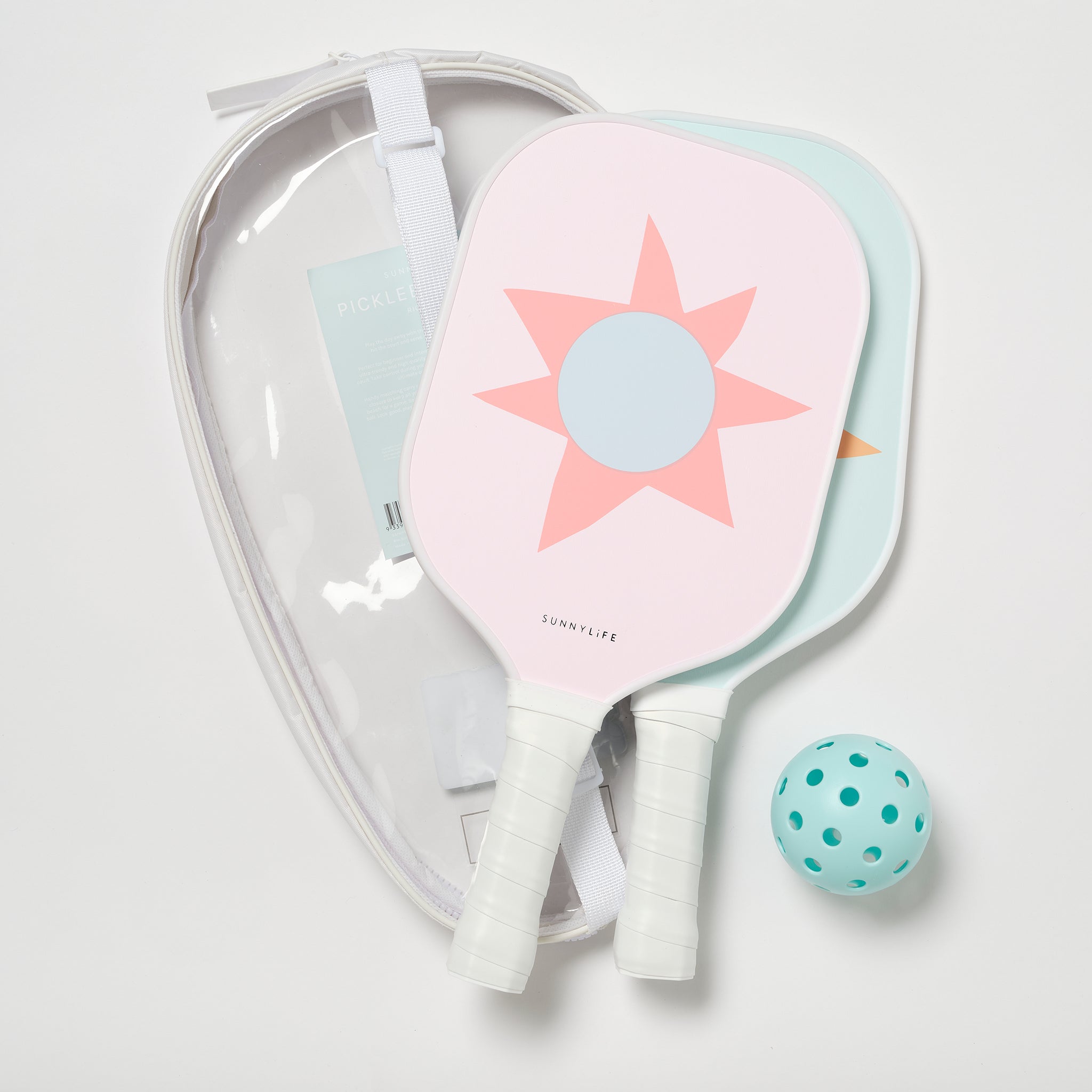 Wooden Pickle Ball Set | Rio Sun Multi W