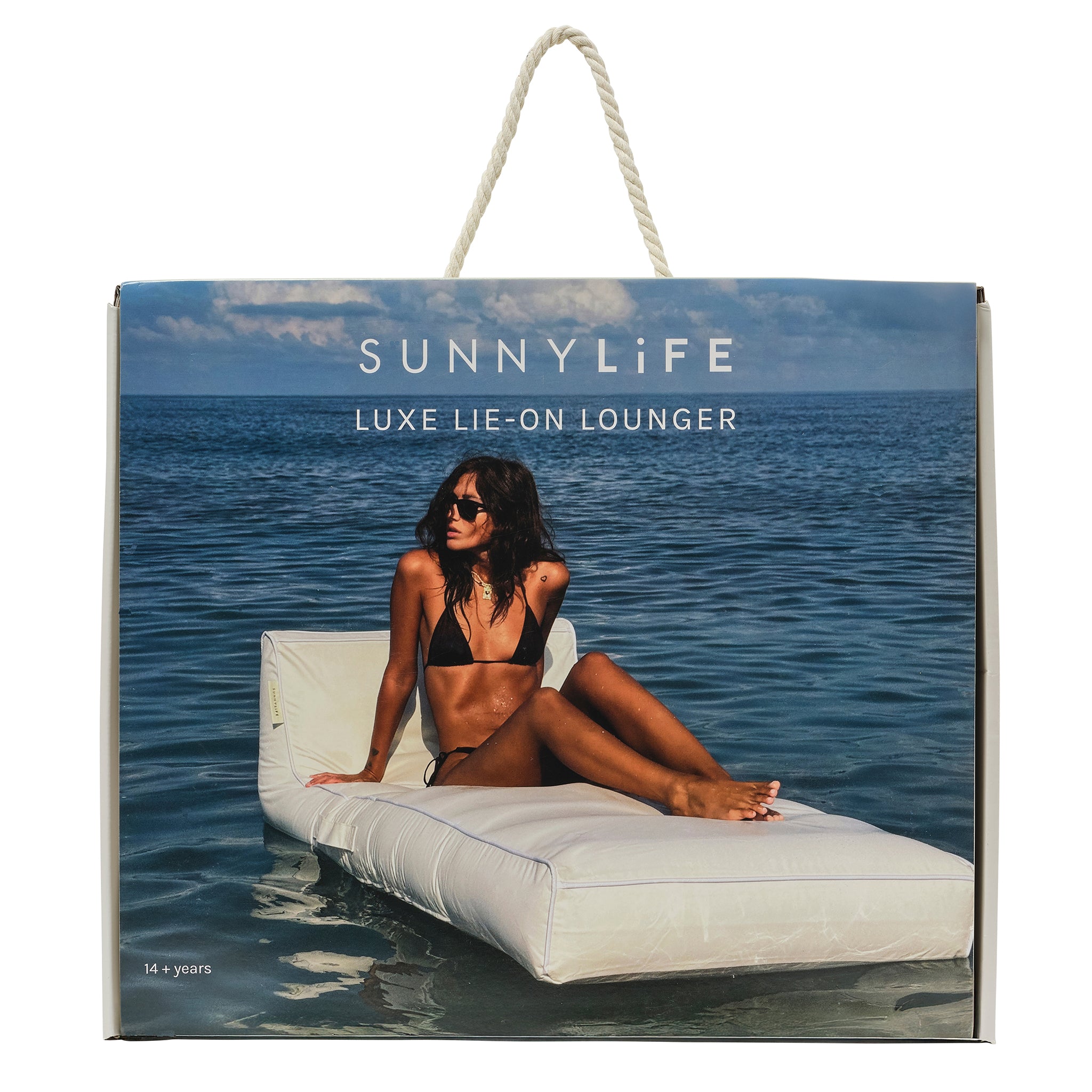 Luxe Lie-On Lounger - Casa Blanca