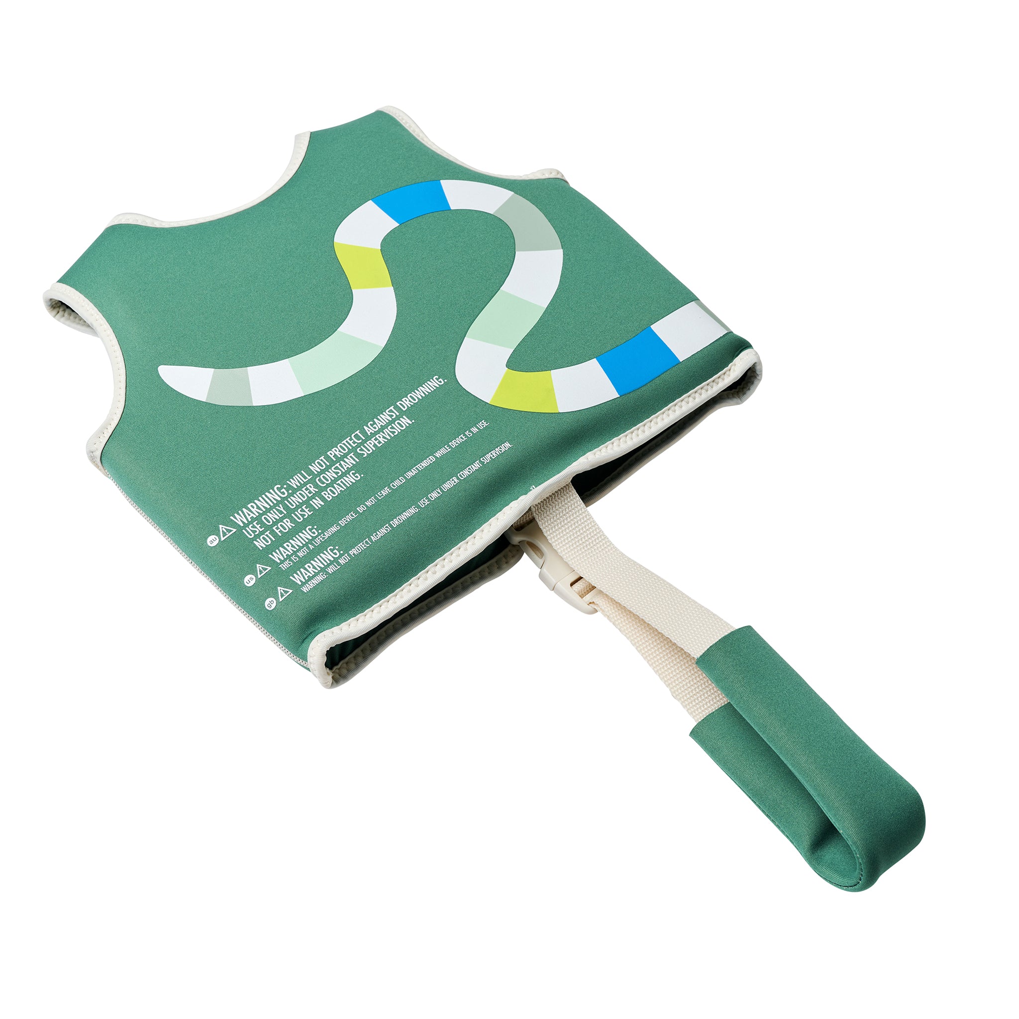 Kids Swim Vest 1-2 - Into the Jungle Green