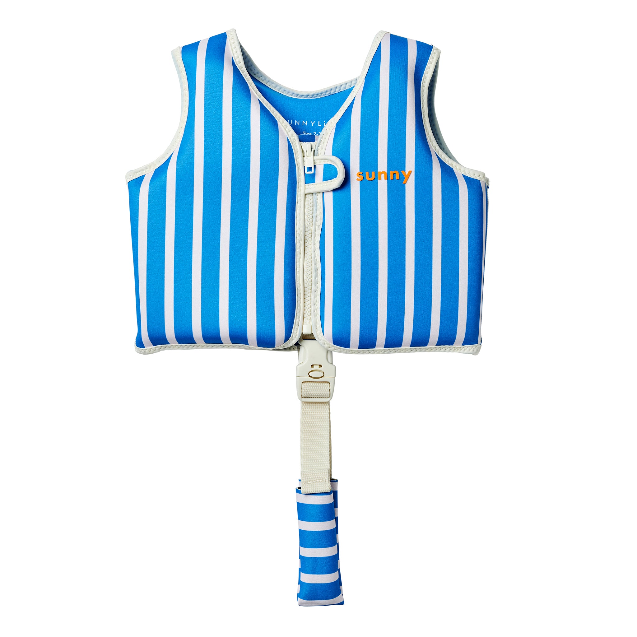 Kids Swim Vest 2-3 - Tino the Tiger Blue