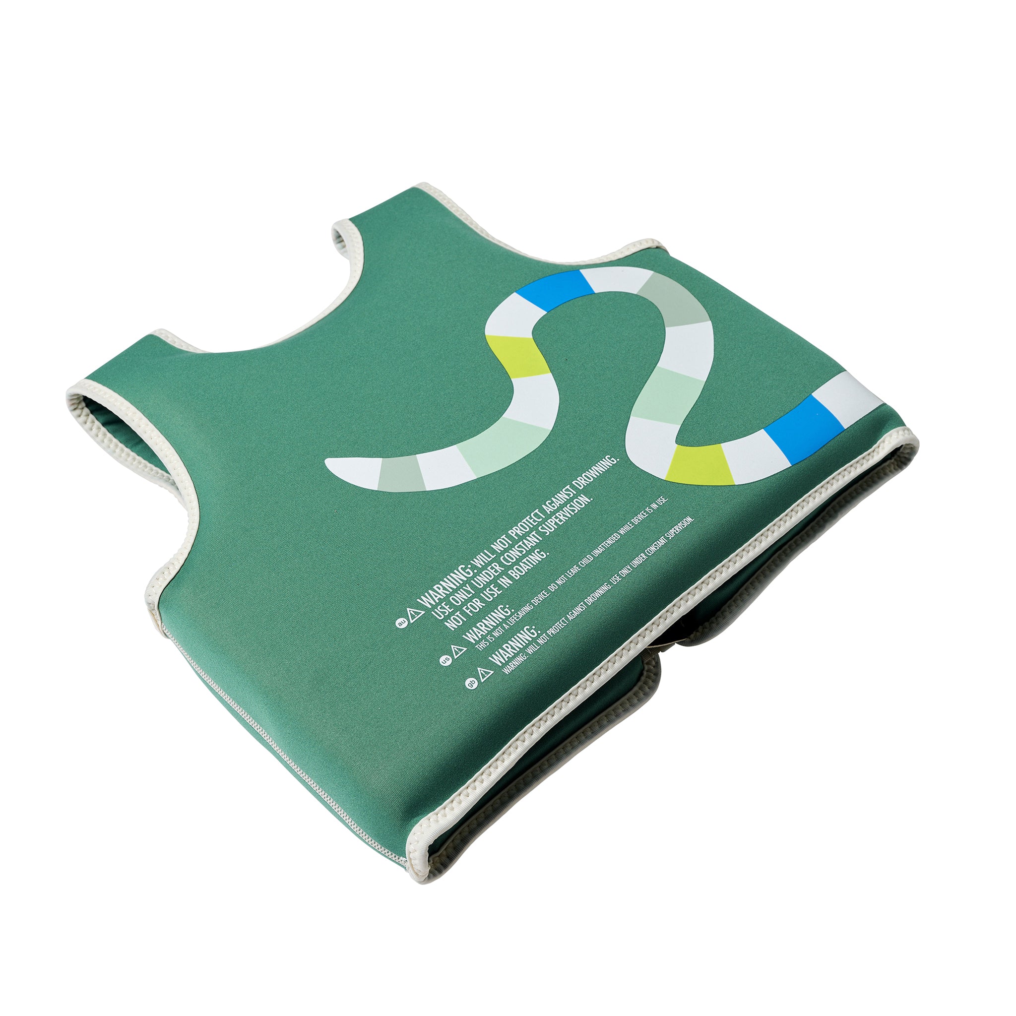 Kids Swim Vest 3-6 - Into the Jungle Green