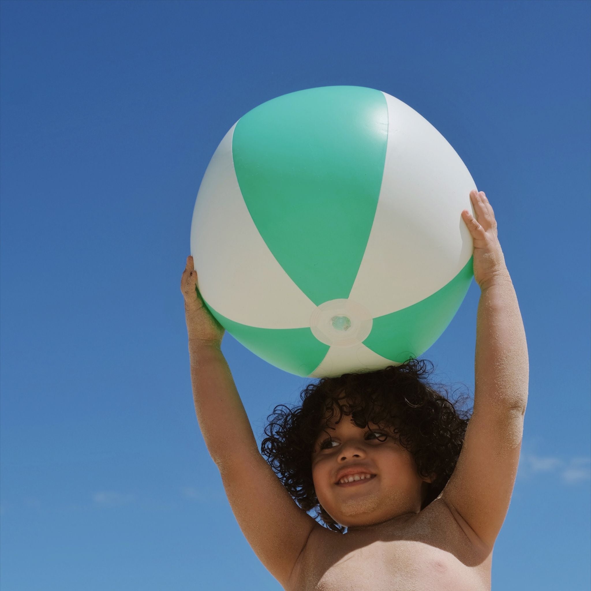 Inflatable Beach Ball - Pool Party Neon Green