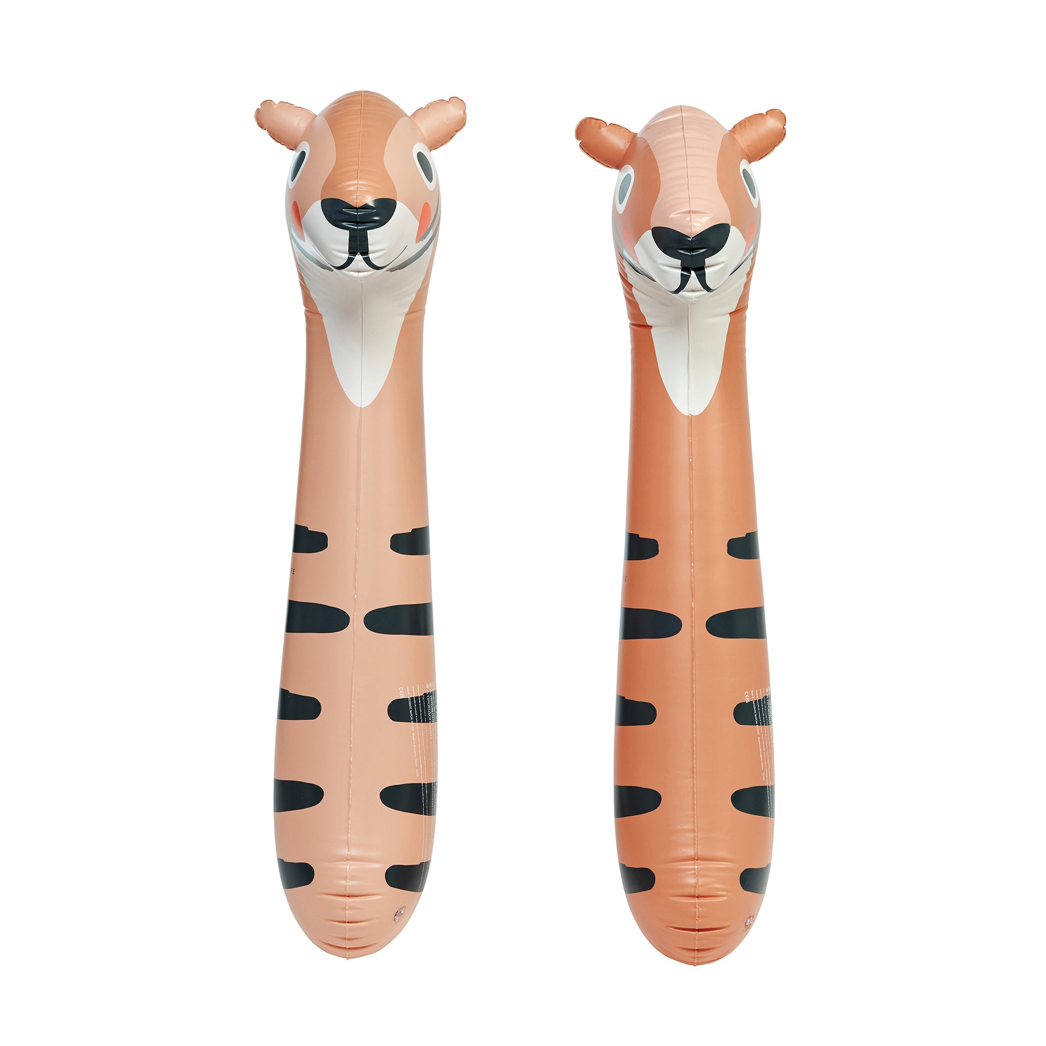 Kids Inflatable Noodle - Tino the Tiger Clay Set of 2