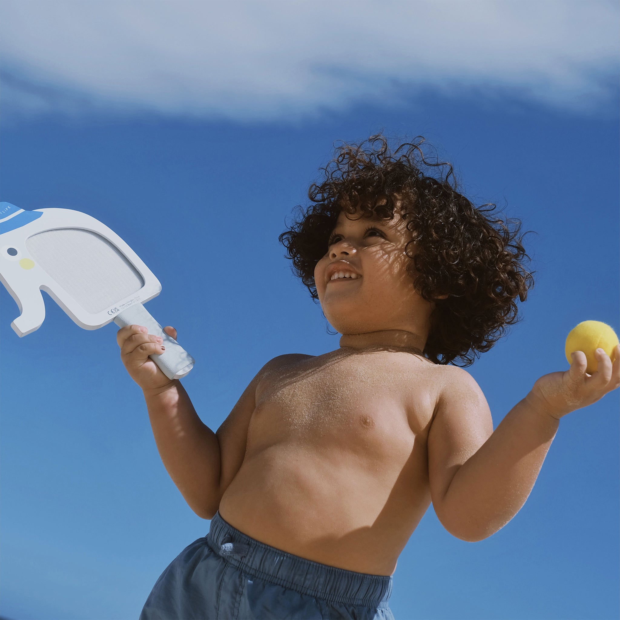 Kids Velcro Beach Bats - Eli the Elephant