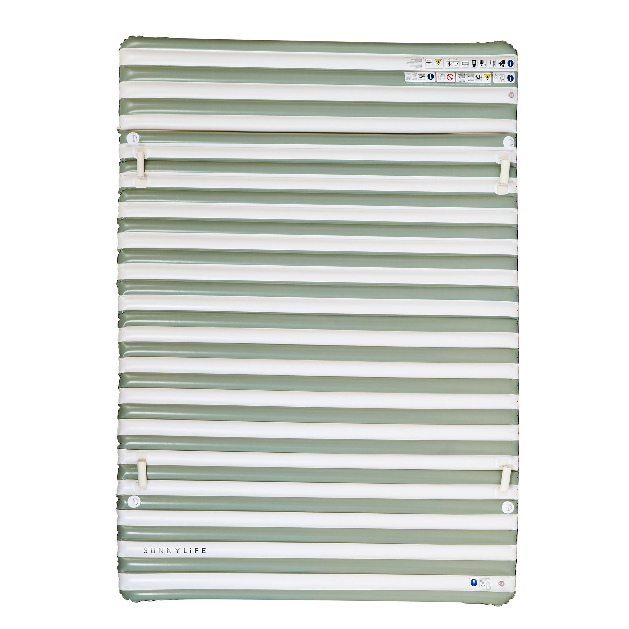 Party Pad Float - Seagrass Sage Stripe