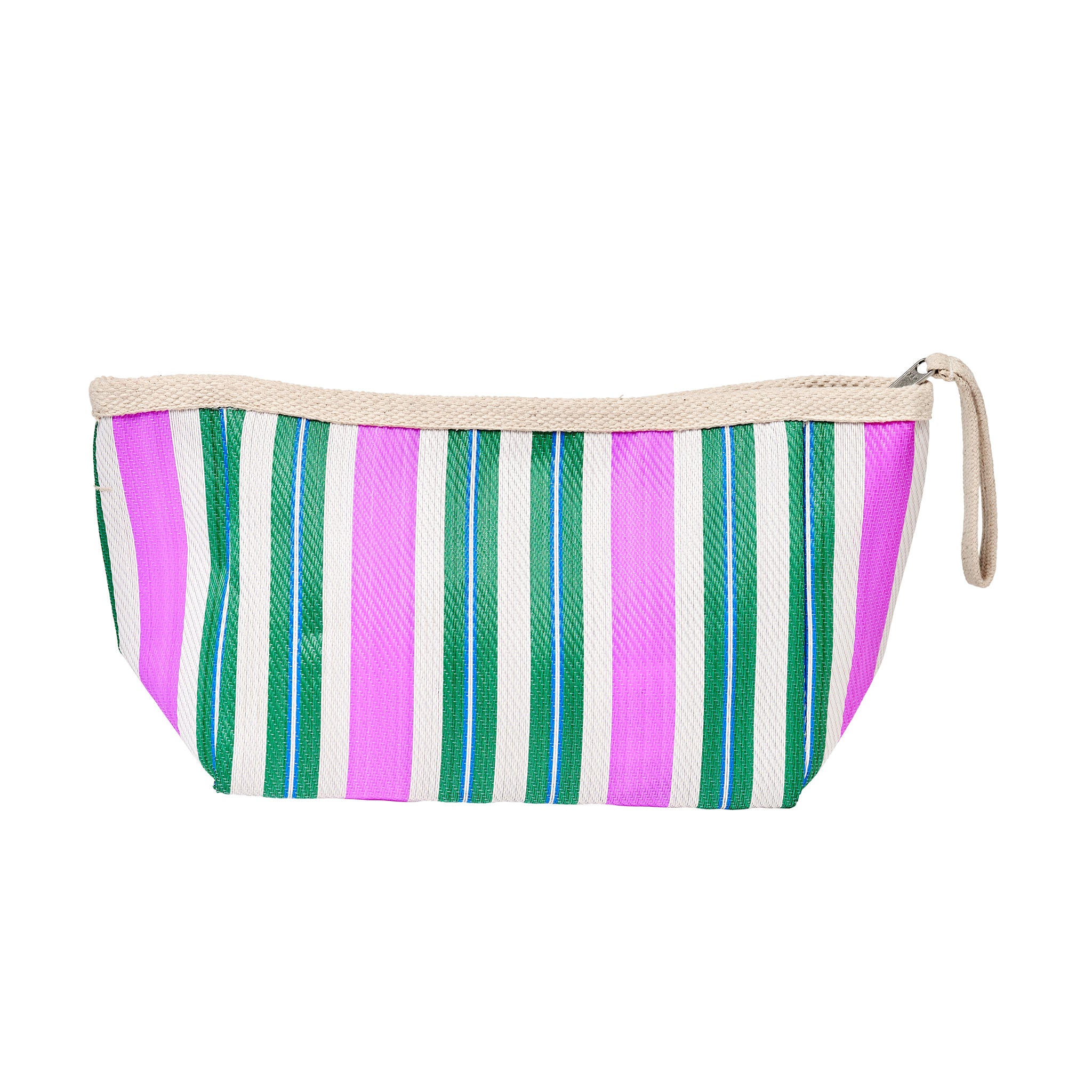 Recycled Nylon Beach Pouch - Seagrass Green