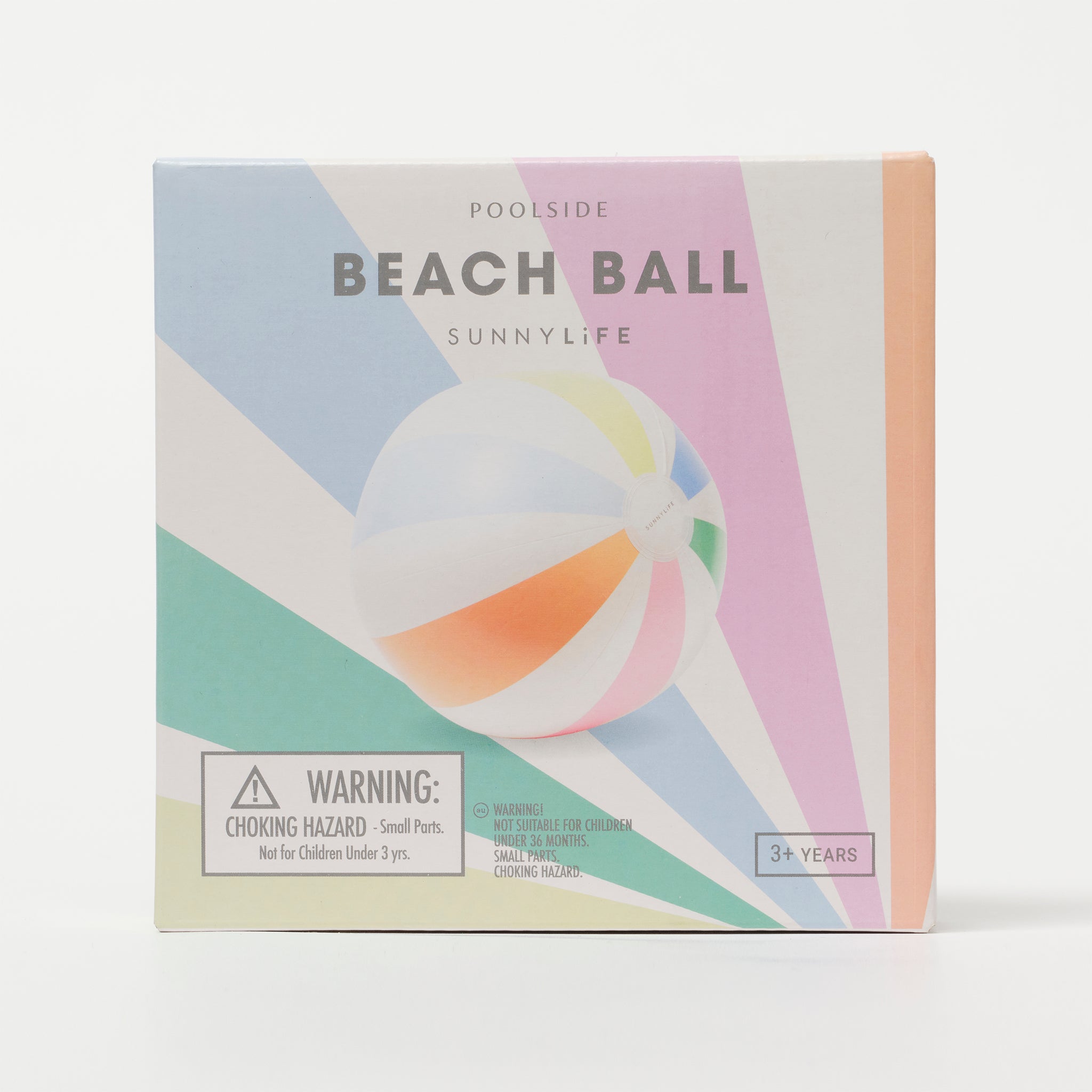 Aufblasbarer Wasserball | Pastell-Gelato am Pool