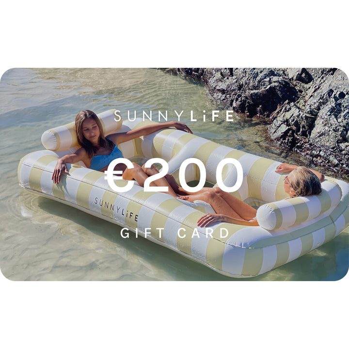 200 € Online-E-Geschenkkarte | Sunnylife