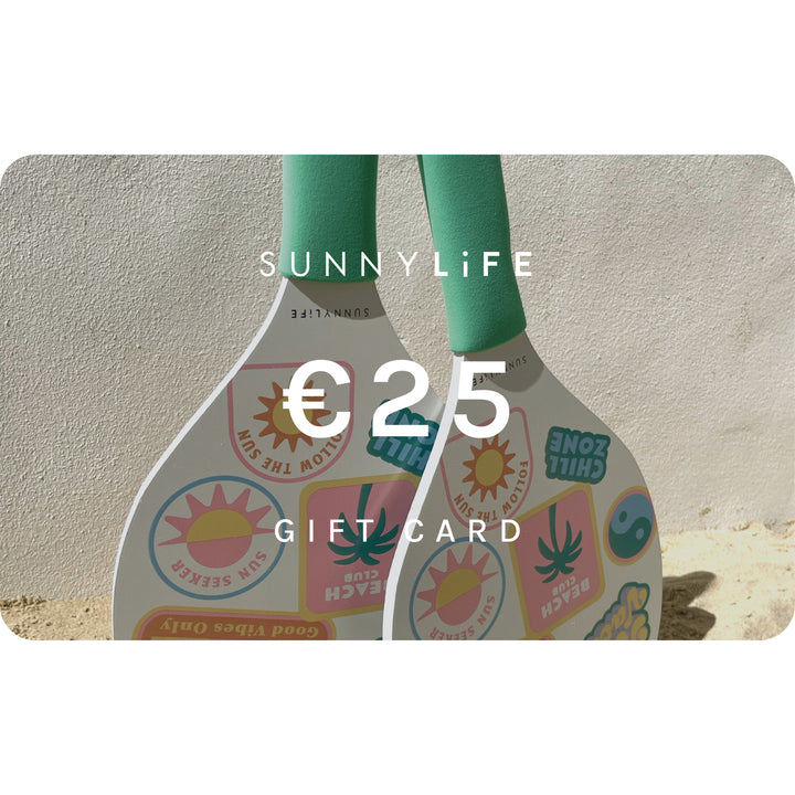 E-carte cadeau en ligne de 25 € | Sunnylife