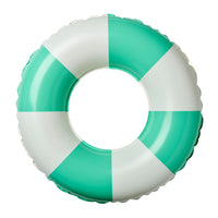 Bouée Mini Tube - Rayures Vertes pour Pool Party