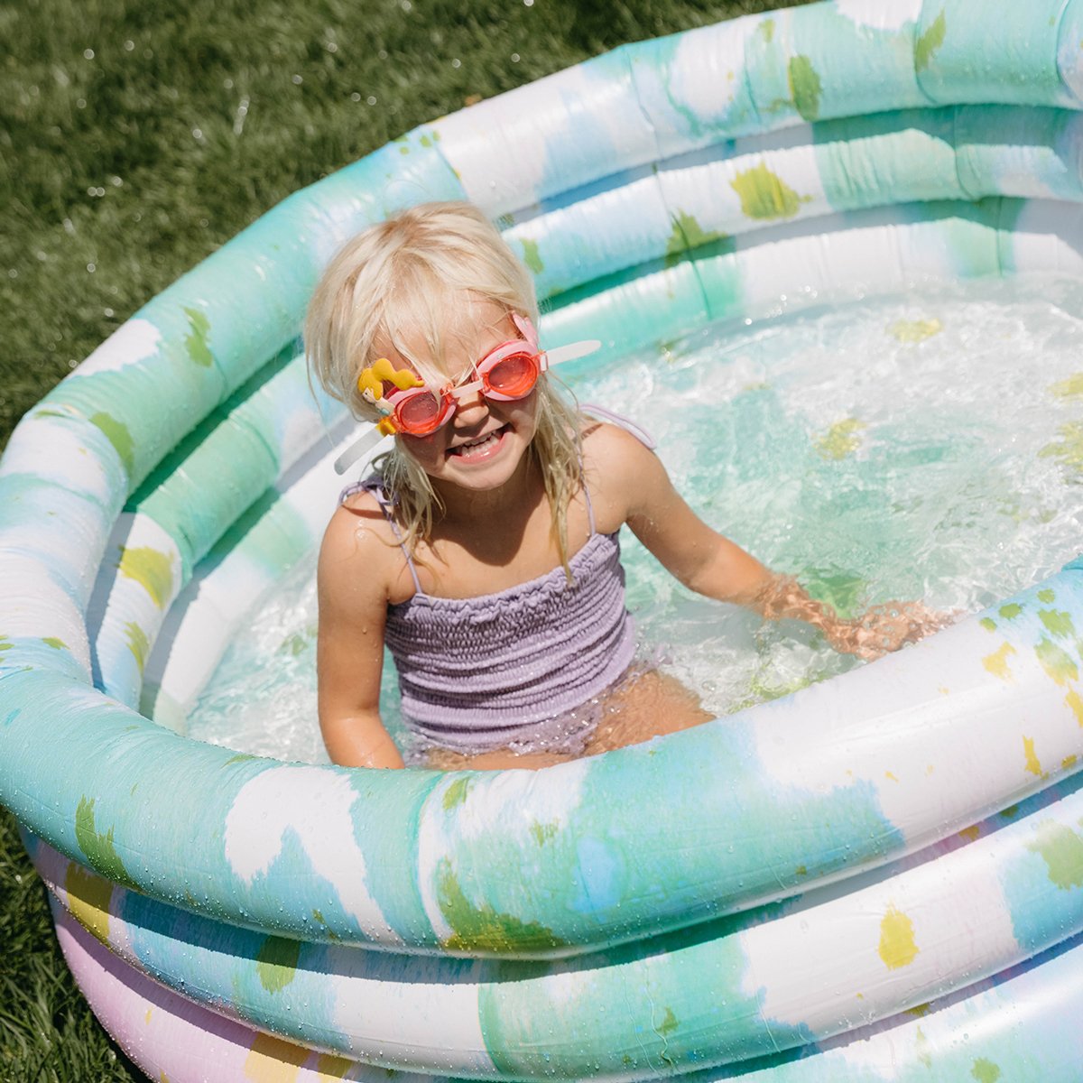 Inflatable Backyard Paddling Pool | Tie Dye