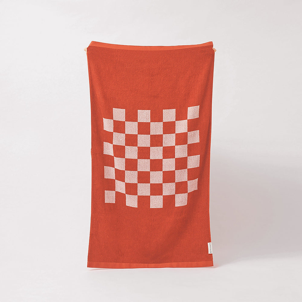 SUNNYLiFE | Luxe Games Towel | Terracotta