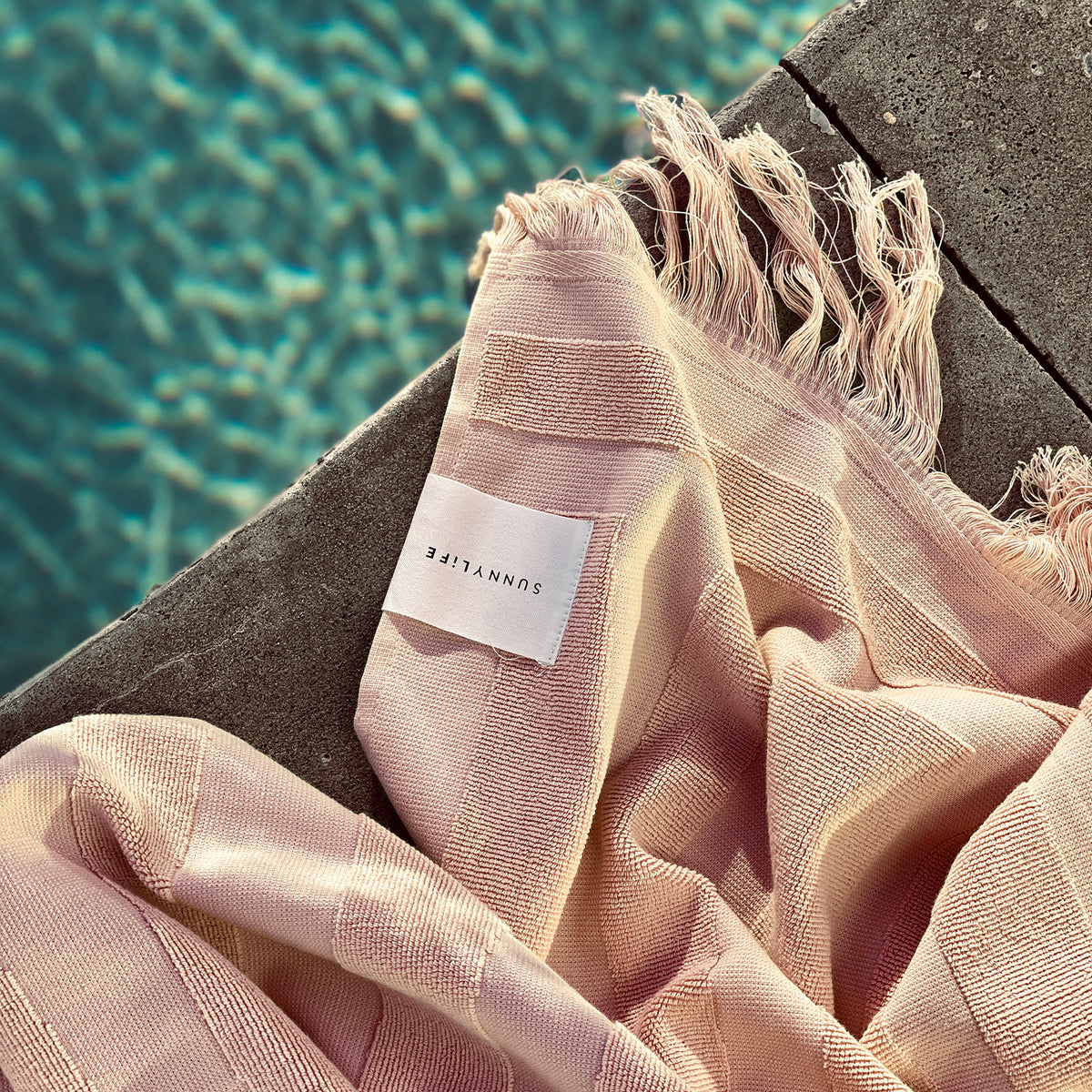 Luxuriöses Handtuch | Lachs