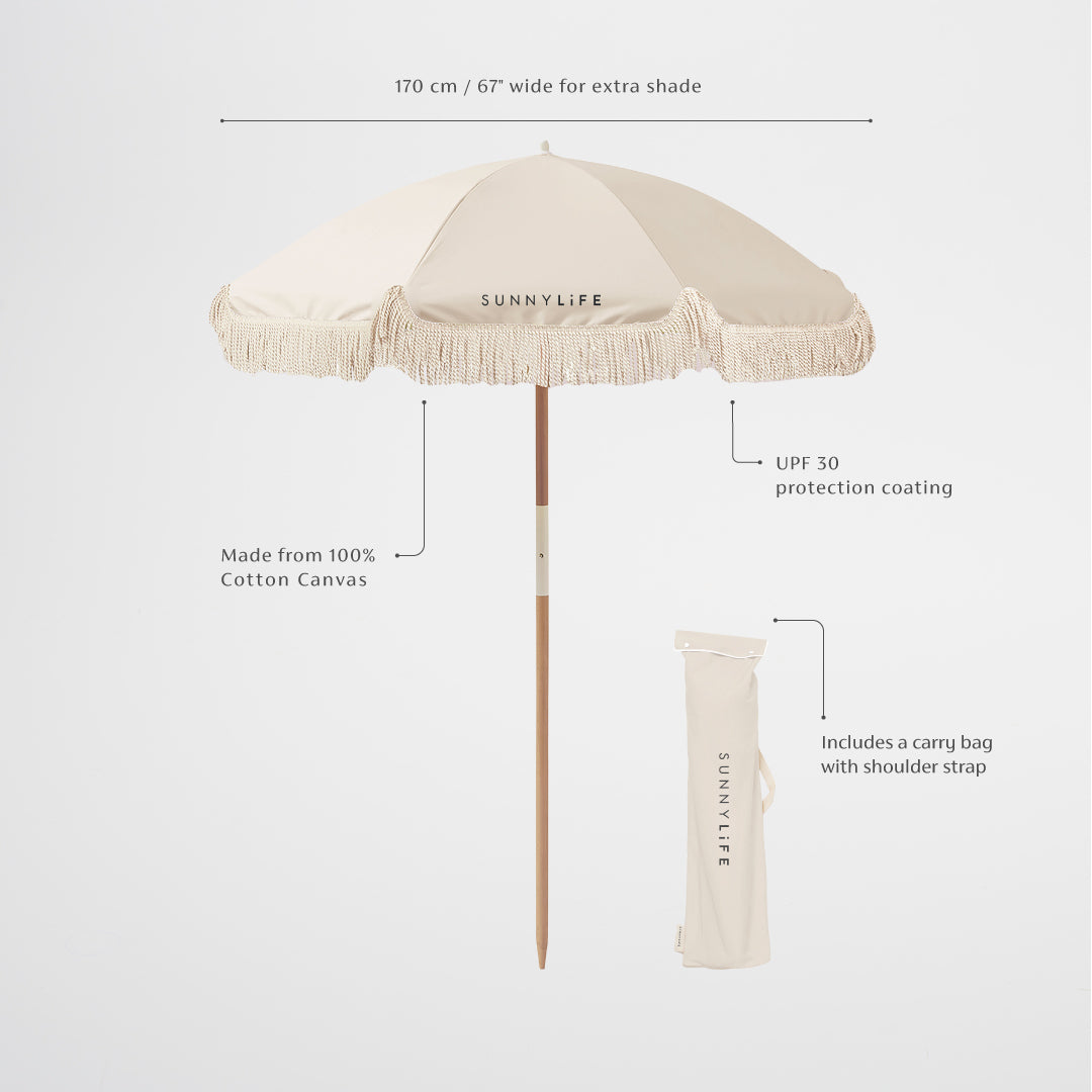 Parasol de plage de luxe | Sable
