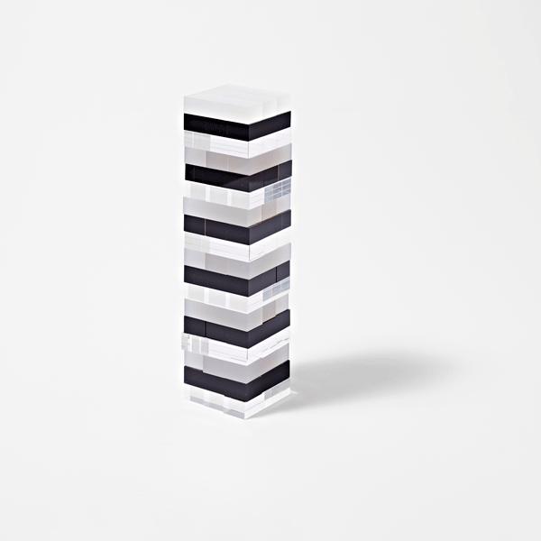 Lucite Jumbling Tower | Limited Edition Whisky Noir