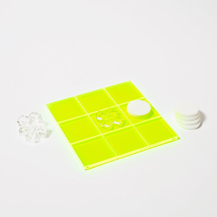 Sunnylife | Lucite Tic Tac Toe | Limited Edition Neon