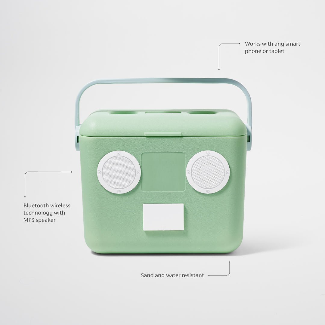 Beach Cooler Box Sounds - Mint - SUNNYLiFE EU