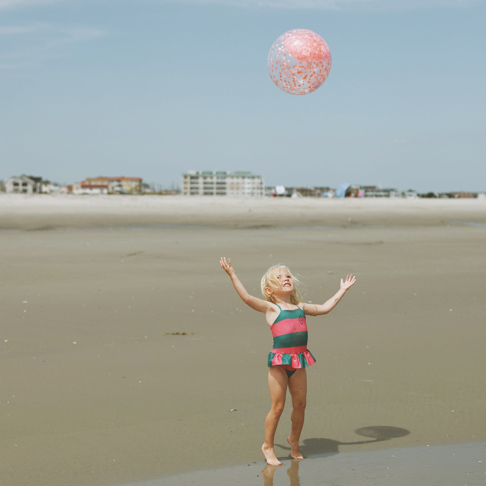 Ballon de plage gonflable 3D | Cœur