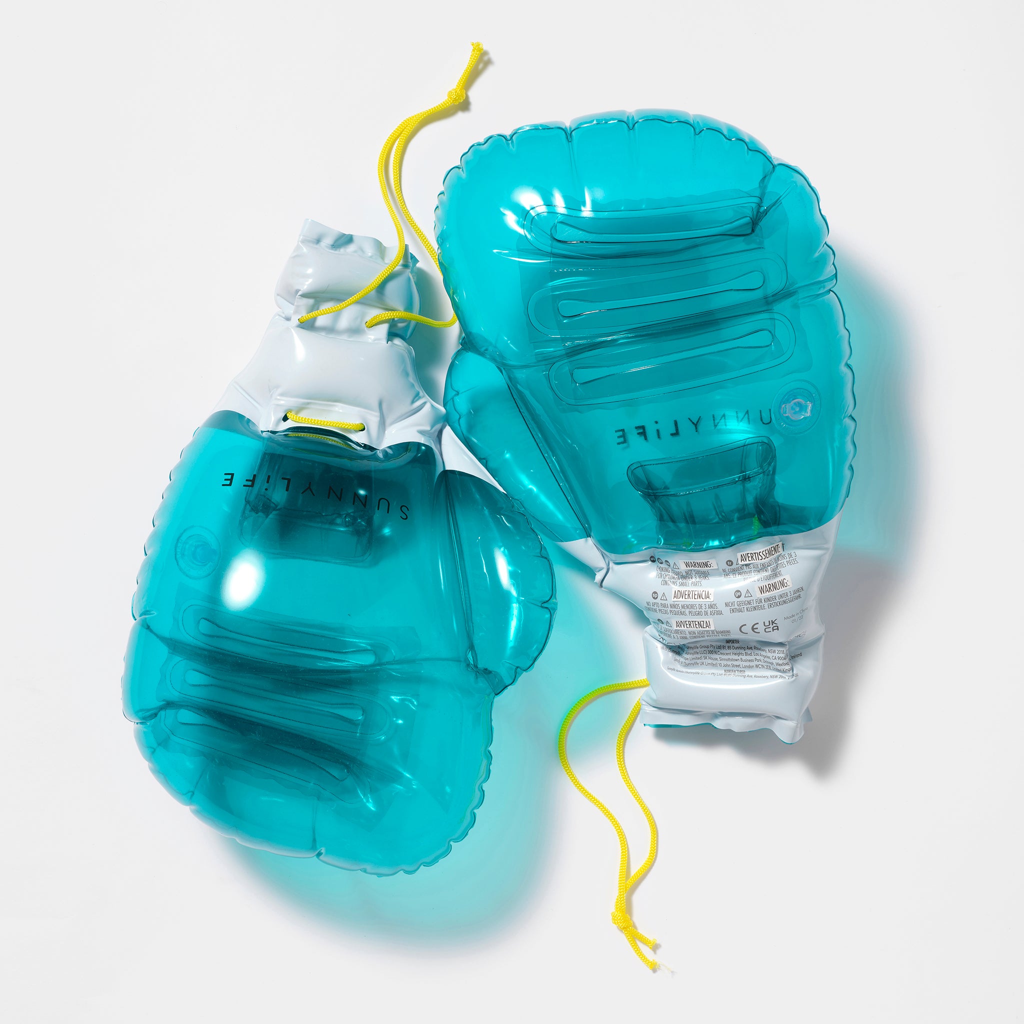 Inflatable Boxing Gloves | Aqua