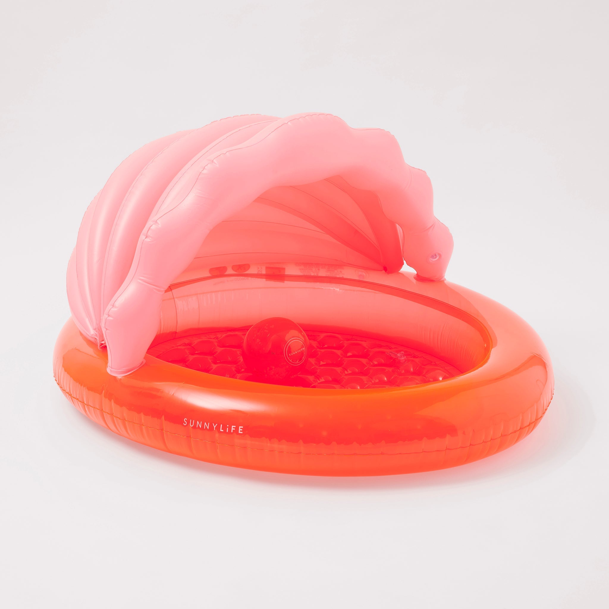 SUNNYLiFE | Kiddy Pool | Shell Neon Coral
