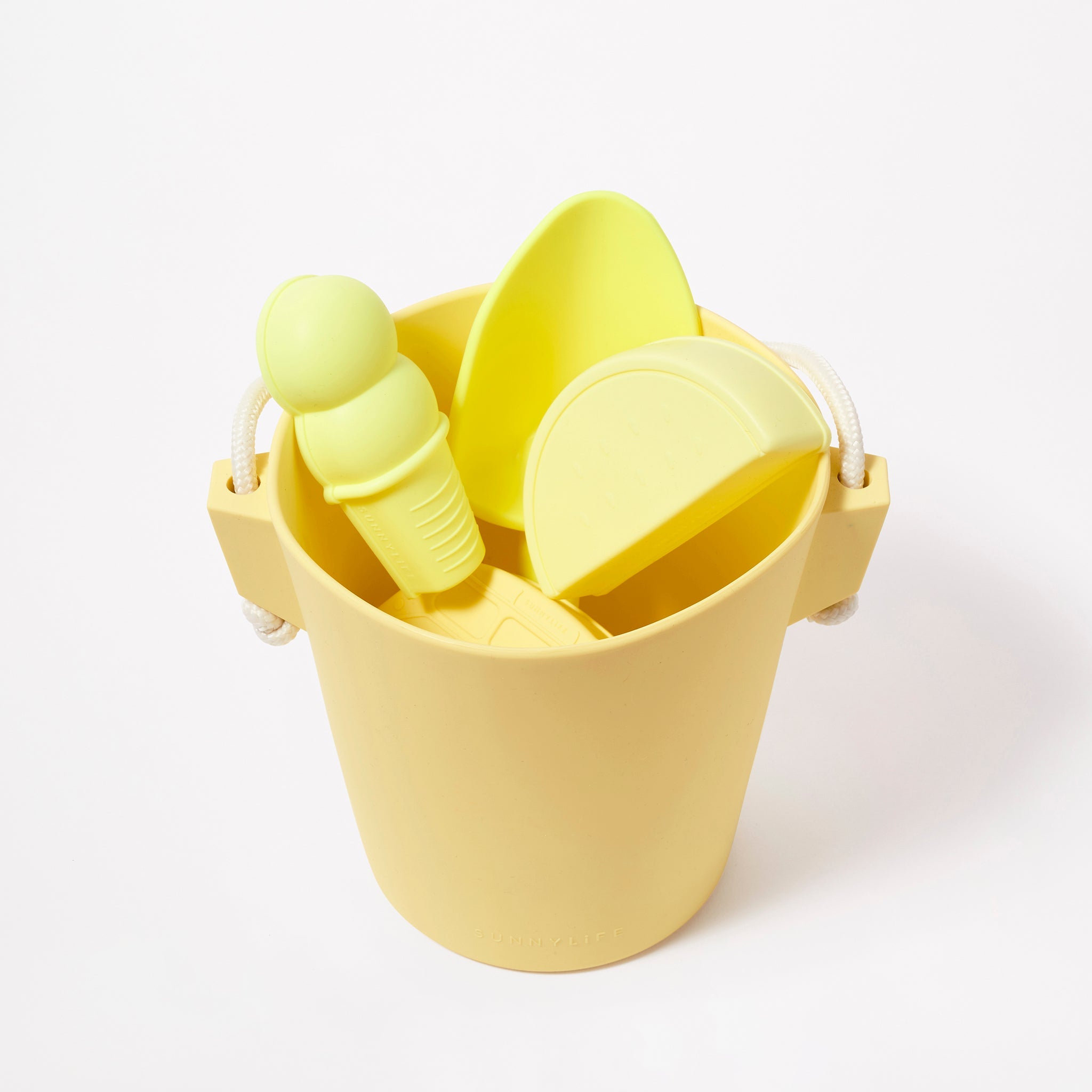 Silicone Bucket & Spade Set | Citrus