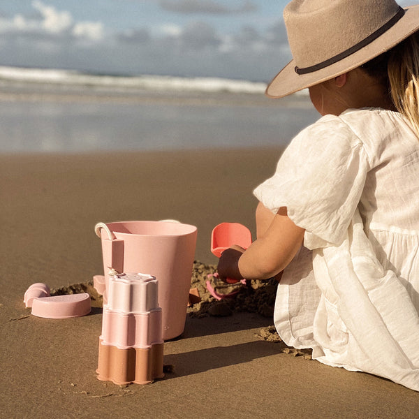 Silicone Bucket & Spade Set | Pink