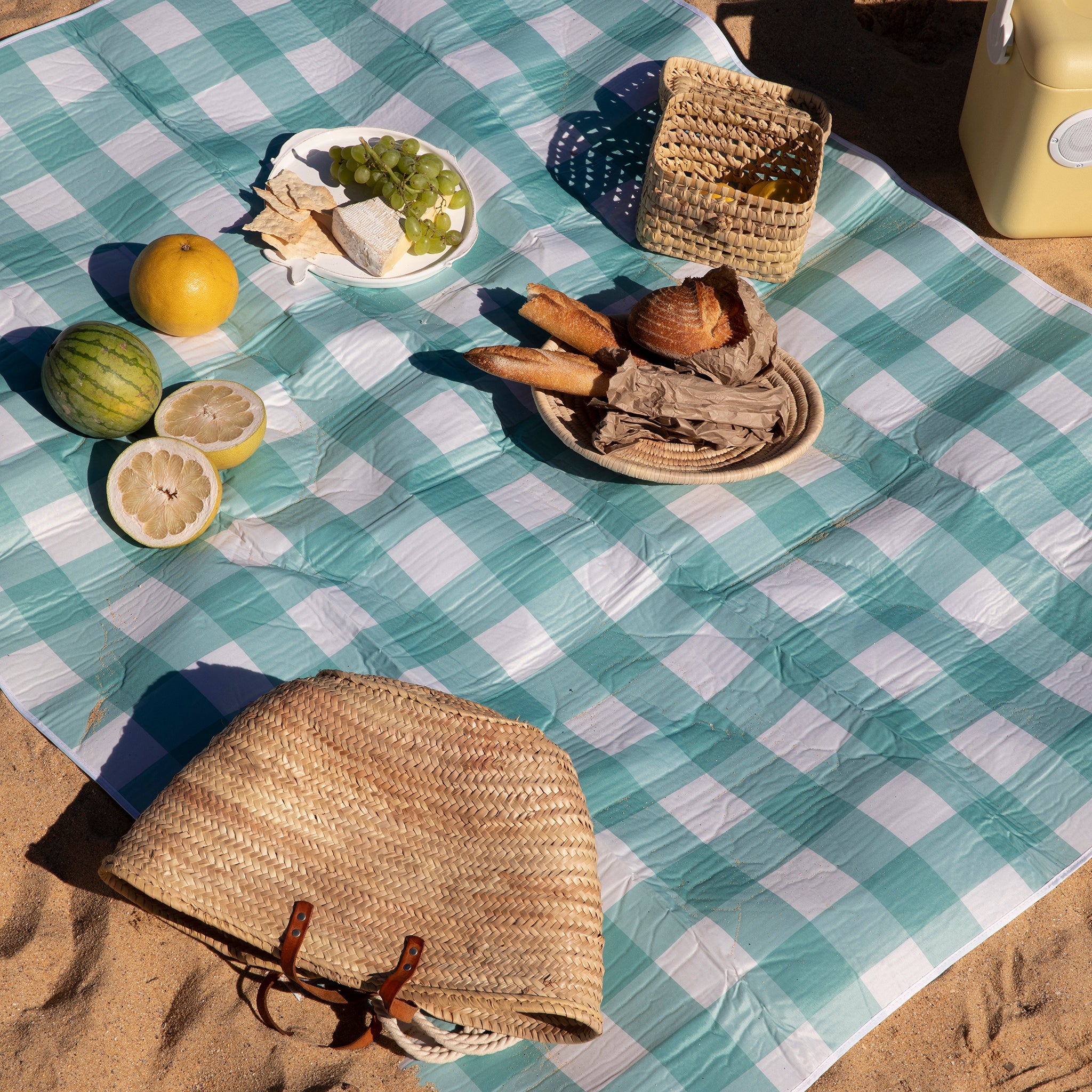 Strand- und Picknickdecke | Garten Ozean