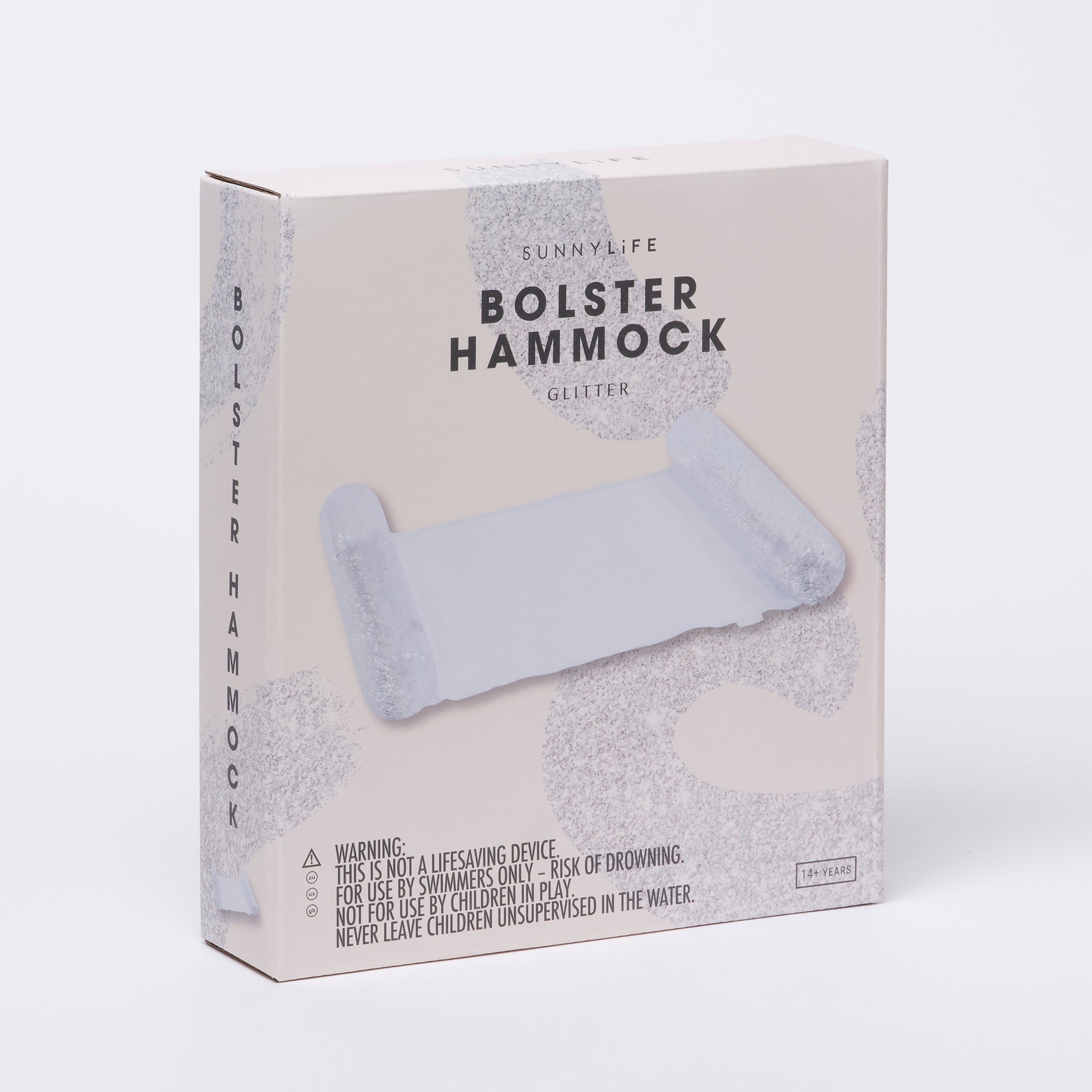 SUNNYLiFE |Bolster Hammock Float | Glitter