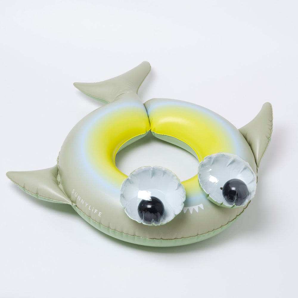 SUNNYLiFE |Kiddy Pool Ring | Shark Tribe Khaki