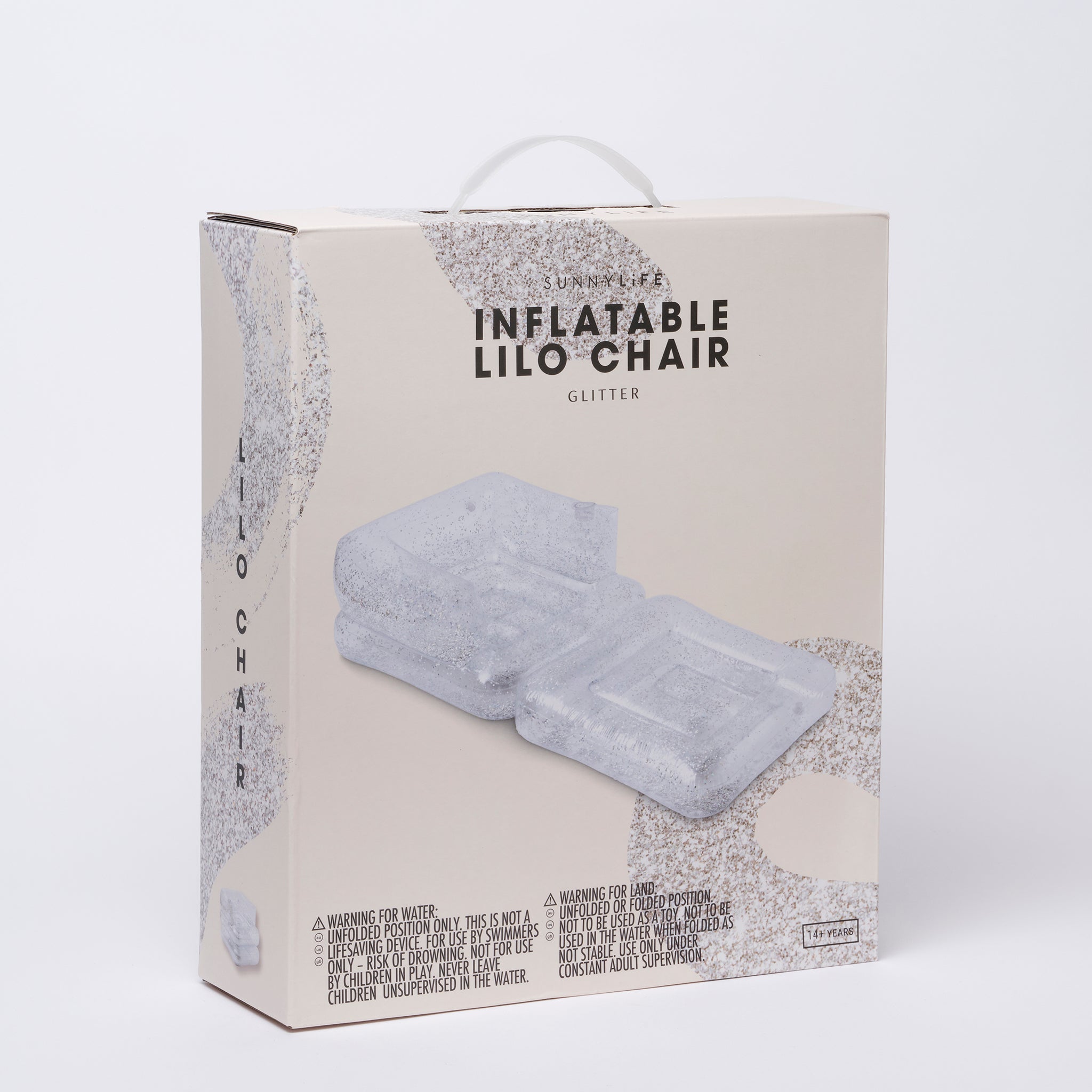 SUNNYLiFE |Inflatable Lilo Chair | Glitter