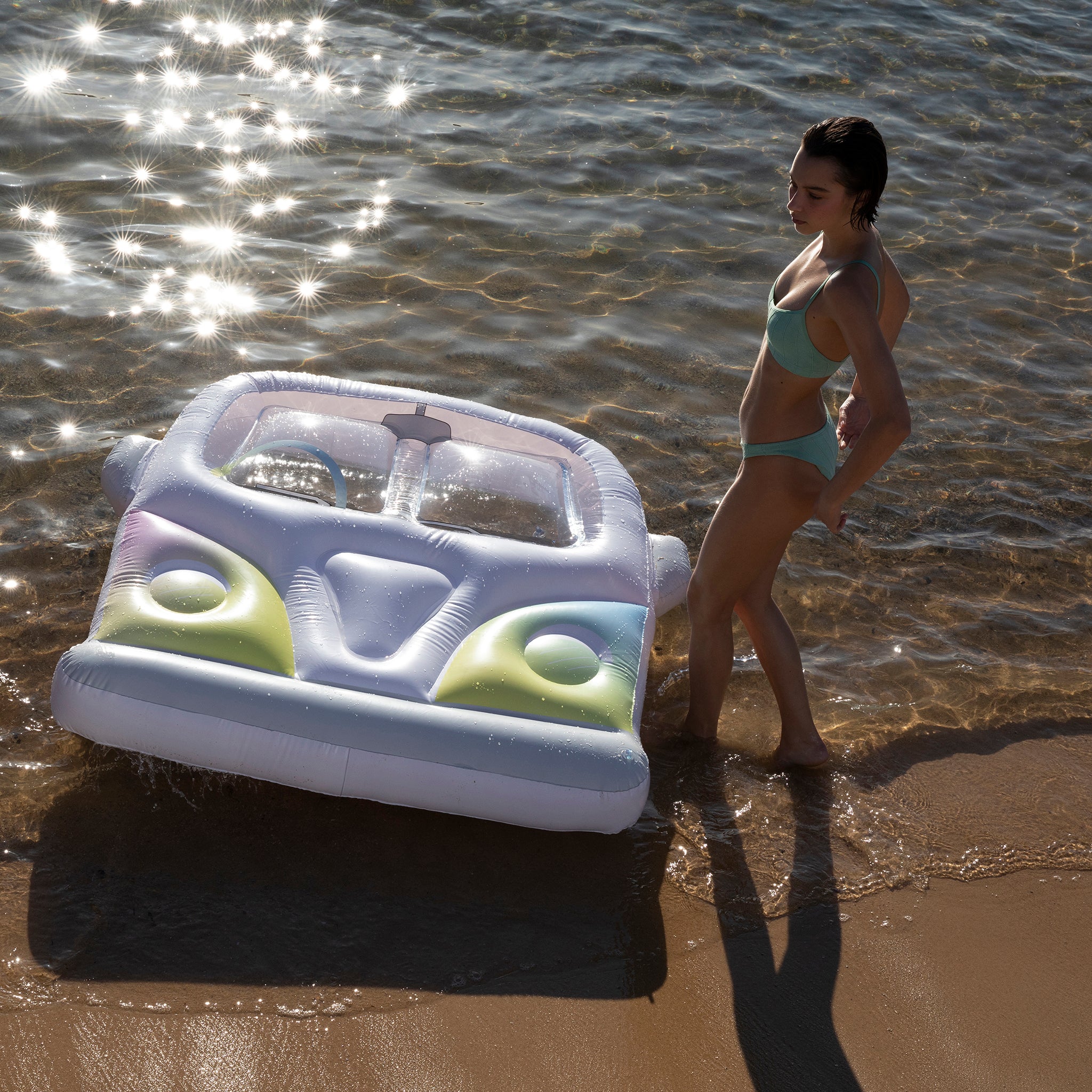 Luxe Lie-On Float | Camper Ombre